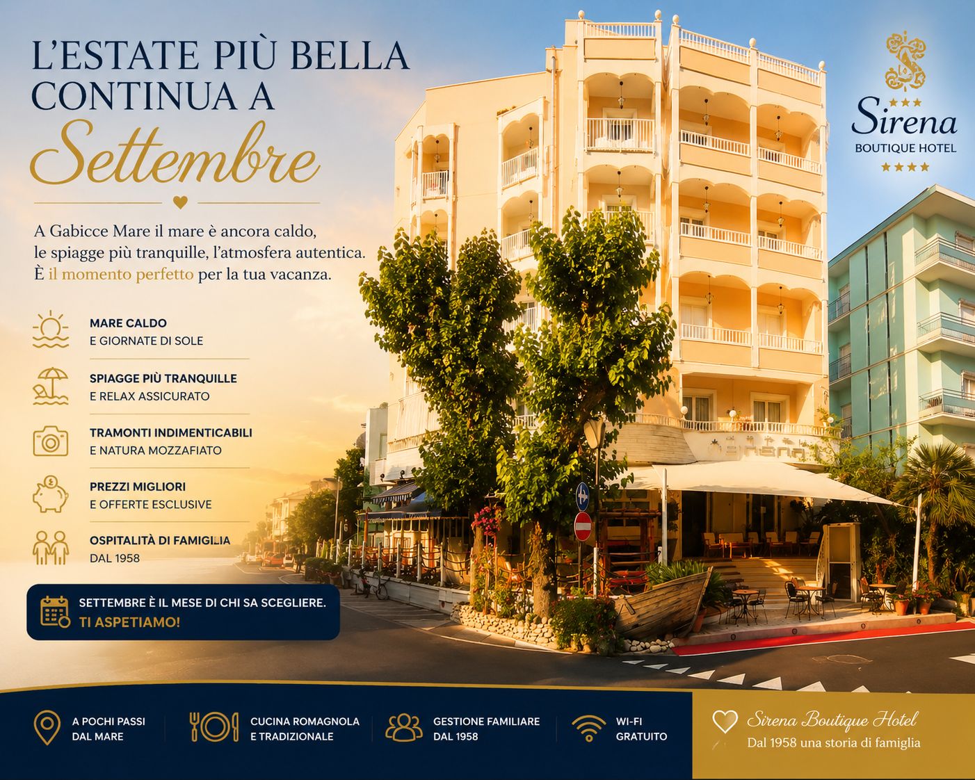 Settembre a Gabicce Mare